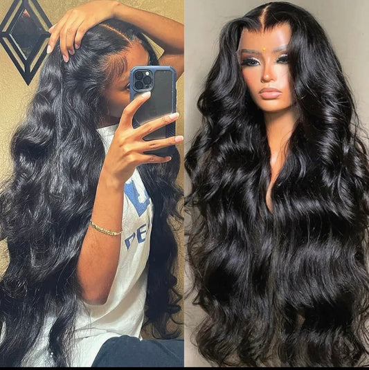30 inches loose wave wig